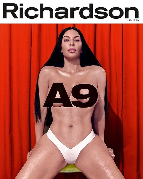 Ким Кардашьян появилась на обложке журнала! 