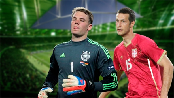 Германия - Сербия: Нойер и Спаич сыграют с первых минут
